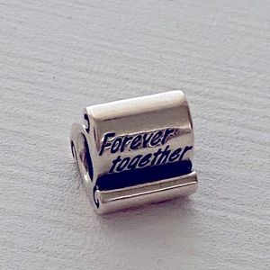 Pandora Forever Together Scroll Charm